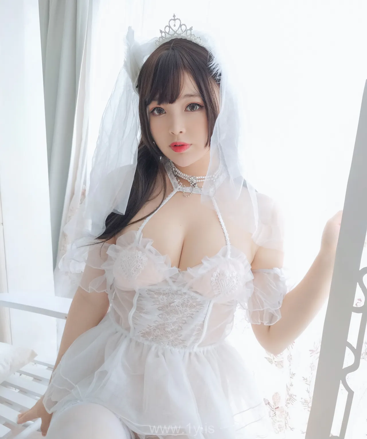 Coser@白烨 NO.017 白天鹅自拍